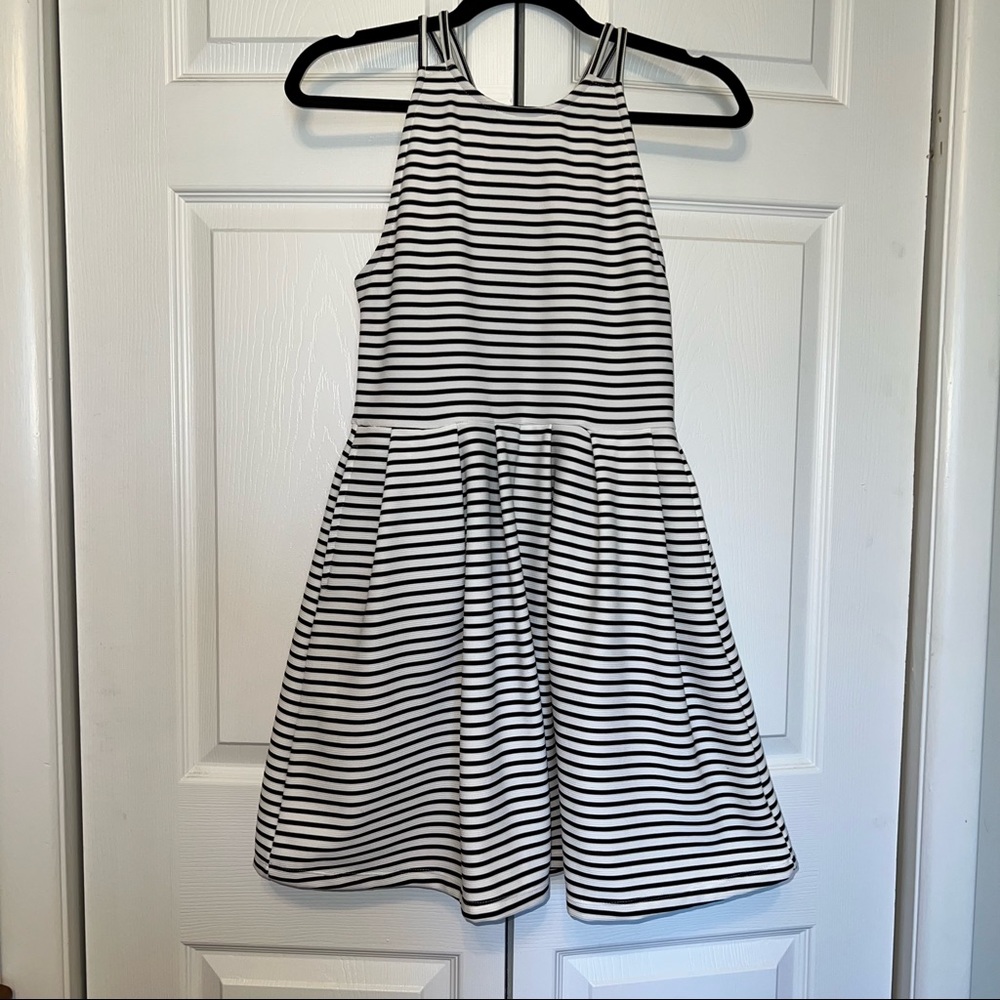 SO Ribbed Fit & Flare Dress